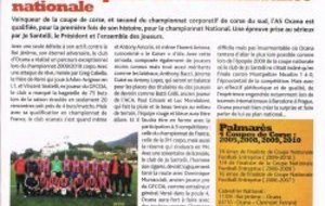 Article paru dans le mensuel IN PIAZZA Magazine