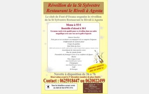 Reveillon de la Saint Sylvestre au Rivoli