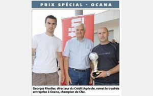 Ocana à la 36ème édition des trophées CORSE MATIN