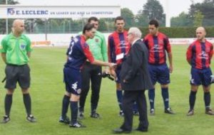 Le groupe pour le match contre le Roi Jérome