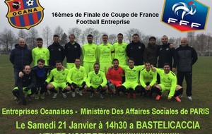 Coupe Nationale (16emes) : Le groupe Ocanais
