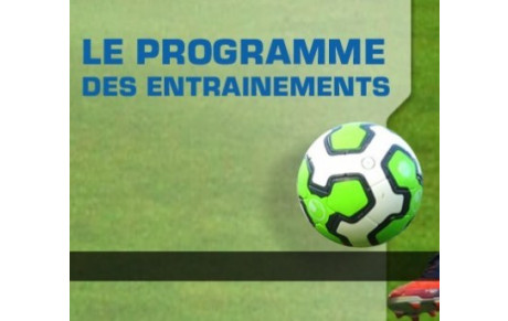 Reprise des entrainements saison 2014-2015