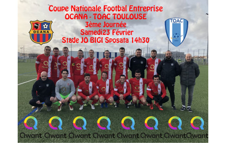 Le groupe pour affronter le TOAC TOULOUSE